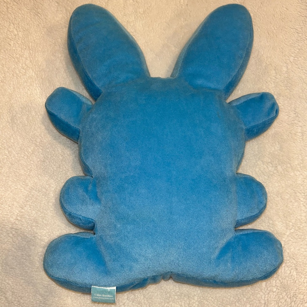 RARE Y2K - Happy Bunny Plush Pillow - Picture 2 of 4